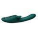 Смарт-вибратор Zalo Ares Turquoise Green, подогрев, 3 мотора, язычок для клитора, стимуляция точки G