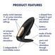 Вакуумный вибратор для пар Satisfyer Pro 4 Couples Battery Series, подходит для секса в паре
