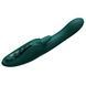 Смарт-вибратор Zalo Ares Turquoise Green, подогрев, 3 мотора, язычок для клитора, стимуляция точки G