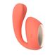 Смарт-вибратор LELO Ida Wave Coral Red, вагинально-клиторальный, технология WaveMotion, 2 мотора