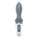 Анальний надувний вібратор Satisfyer Air Pump Booty 1, гнучкий стовбур