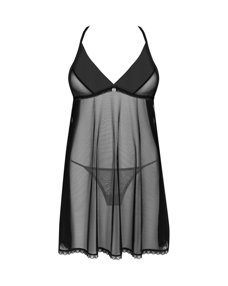 Пеньюар та трусики Obsessive Latinesa babydoll & thong , XS/S