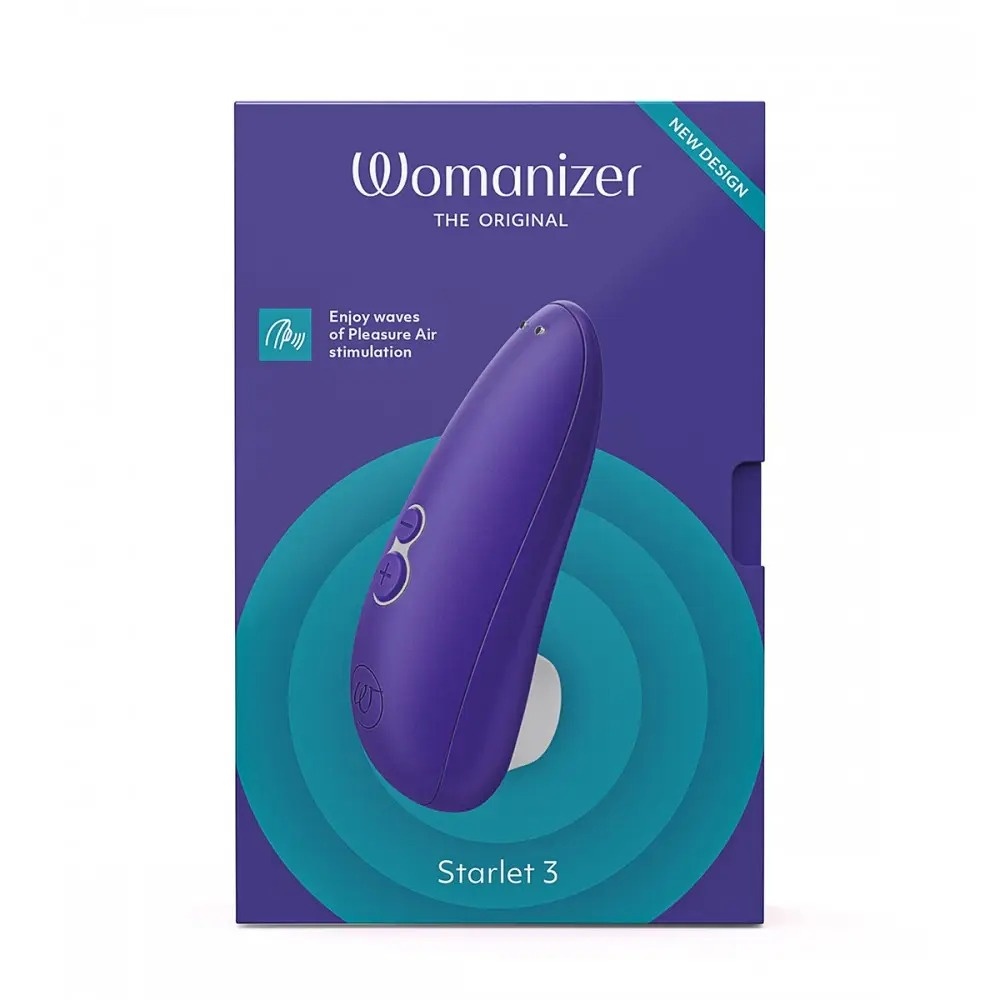 Вакуумный клиторальный стимулятор Womanizer Starlet 3 Indigo