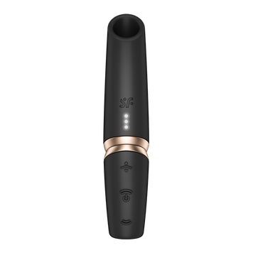 Вакуумний стимулятор Satisfyer Perfect Kiss, магнітна технологія 3D Air Pulse, 30 режимів роботи