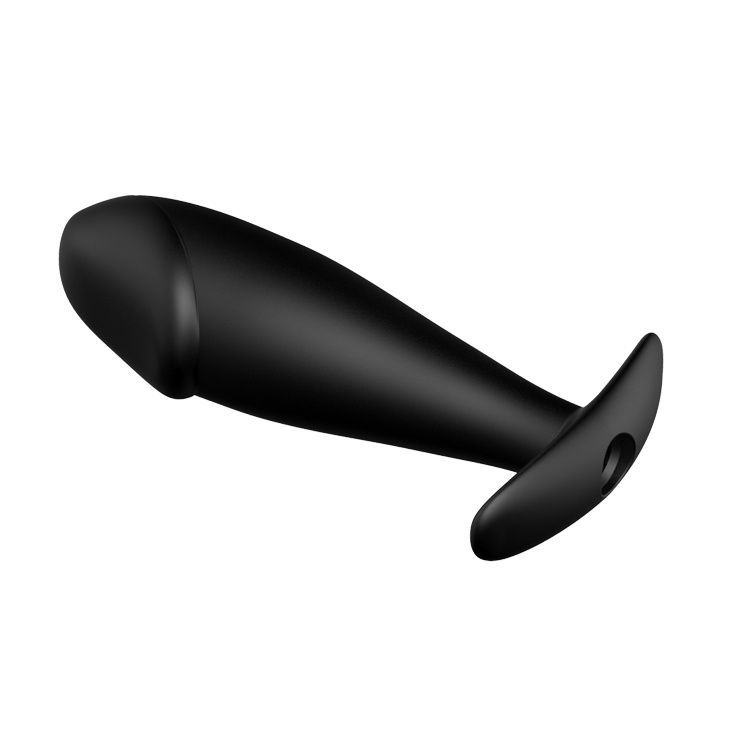 Анальна пробка з вібрацією Pretty Love Special Anal Stimulation Vibrating Penis Black - 3 см