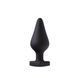 Анальная пробка Blush Temptasia &ndash; Fuck Me Anal Plug &ndash; Black, основание в виде сердечка