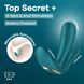 Двойной смарт-вибратор в трусики Satisfyer Top Secret+ Battery Series