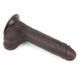 Фаллоимитатор LoveToy Sliding-Skin Dual Layer Dong 7" Black