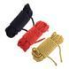 Веревка для шибари LOCKINK SEVANDA Shibari Pratice Rope, черная, 8 м, нейлон+хлопок