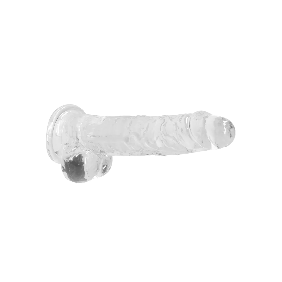 Фаллоимитатор Realrock Dildo 8"/19 cm Transparent