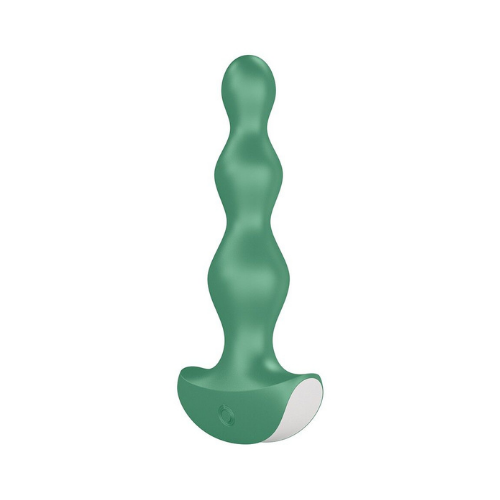 Анальный стимулятор-бусины с двумя моторами Satisfyer Lolli-Plug 2 Green