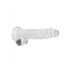 Фаллоимитатор Realrock Dildo 8"/19 cm Transparent