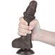 Фаллоимитатор LoveToy Sliding-Skin Dual Layer Dong 7.5" Black