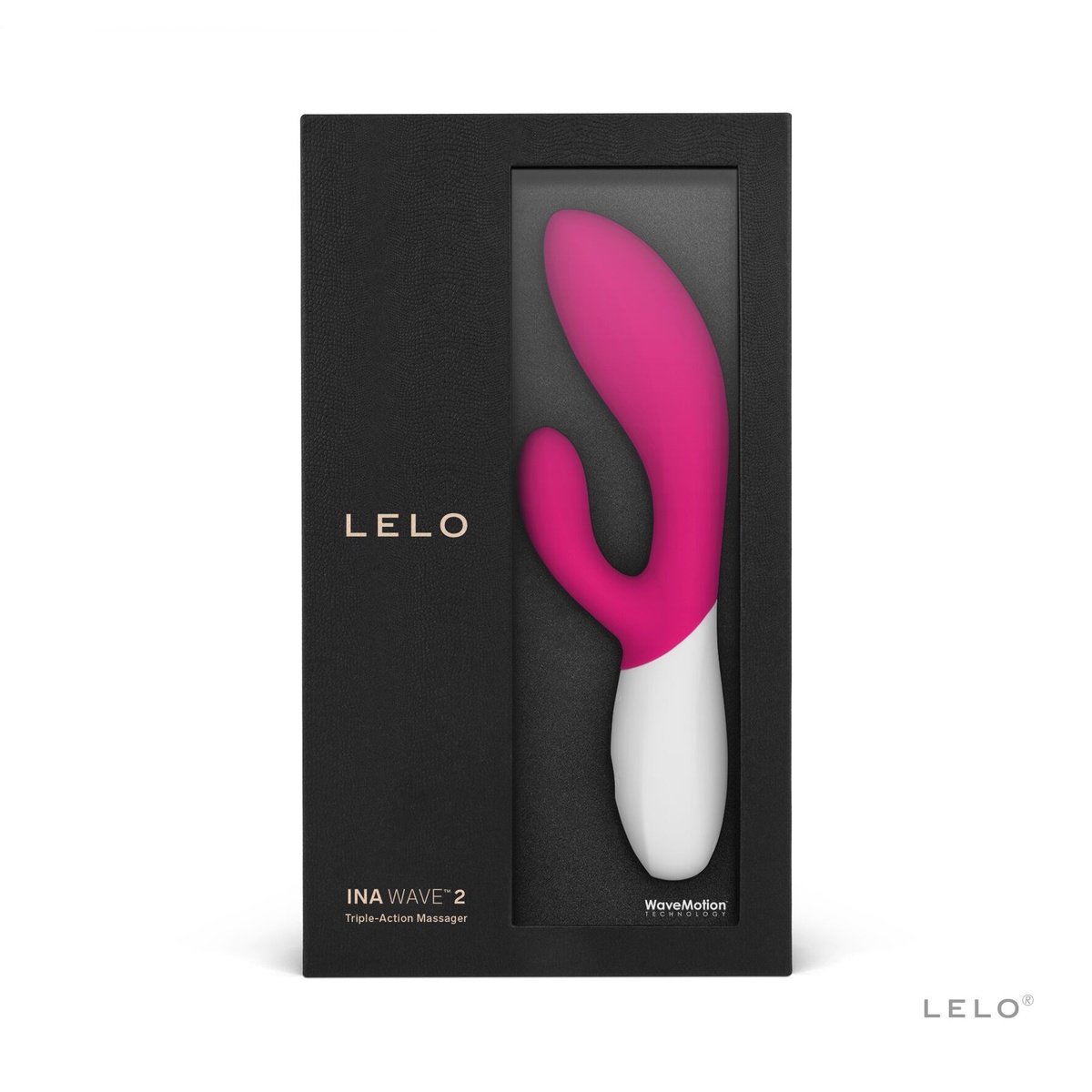 Вібратор-кролик LELO Ina Wave 2 Cerise