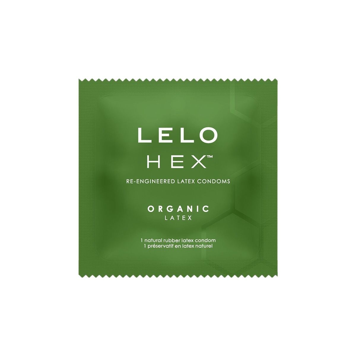 Презервативи LELO HEX Condoms Organic 3 Pack, тонкі та суперміцні