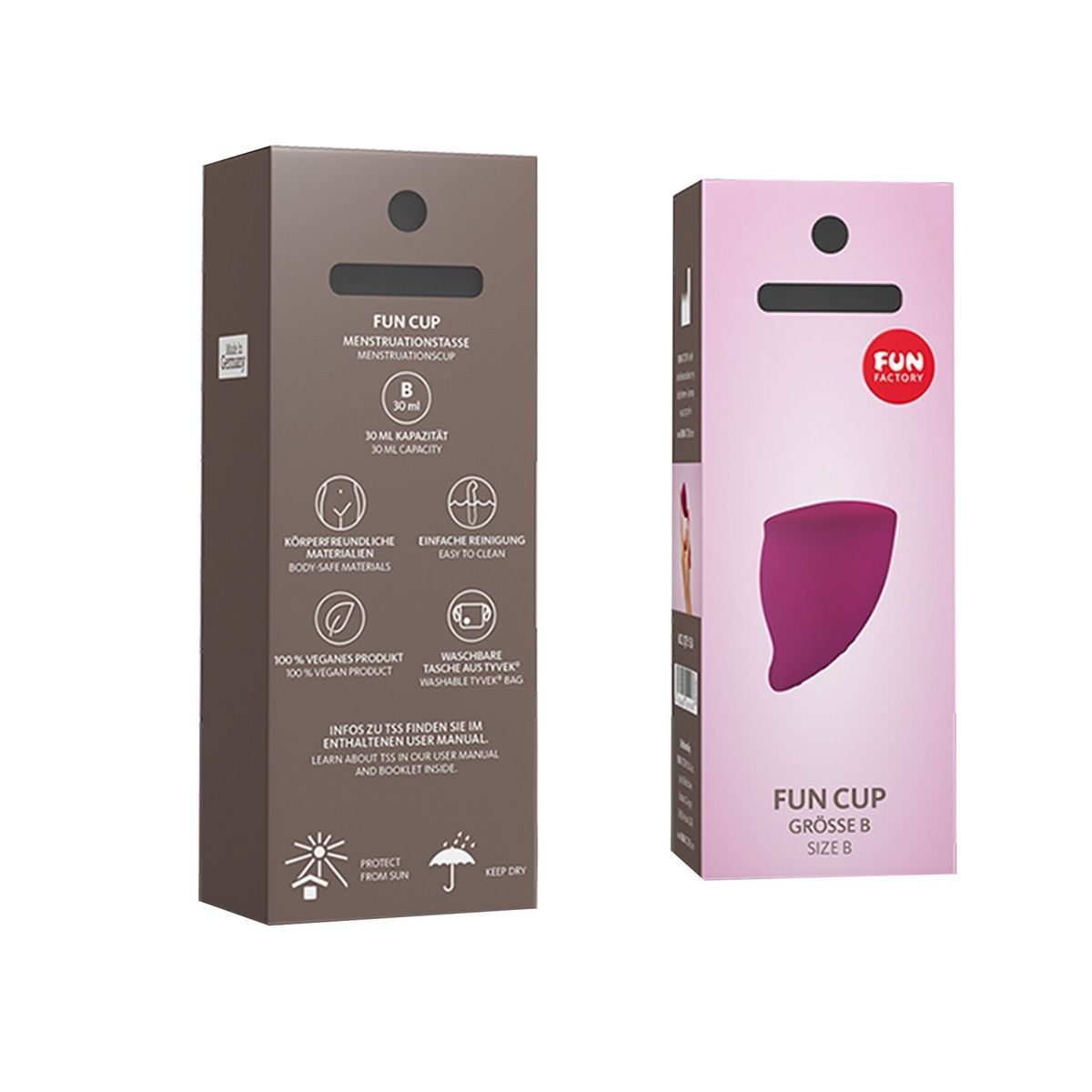 Менструальная чаша Fun Factory SIZE B, 30 мл