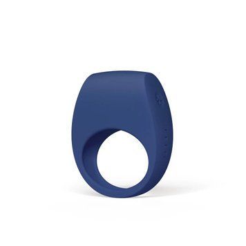 Эрекционное кольцо с вибрацией LELO Tor 3 Base Blue, управление со смартфона
