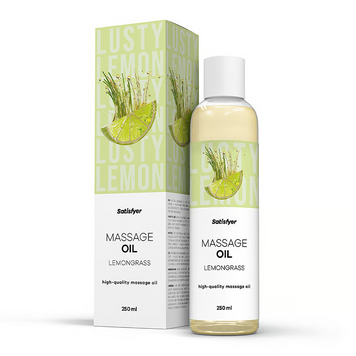 Масажна олія Satisfyer Massage Oil Lemongrass 250 мл