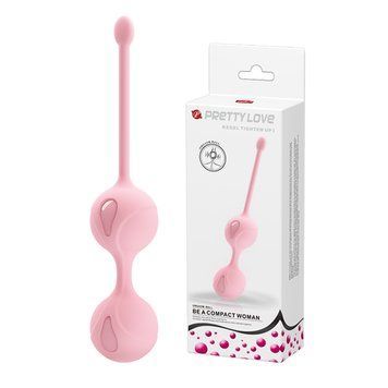 Вагінальні кульки Pretty Love Kegel Tighten Up I Light Pink, 91 г
