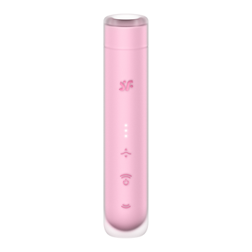 Вакуумный стимулятор Satisfyer First Kiss, технология 3D Air Pulse, 30 режимов, двойной силикон