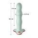 Фаллоимитатор Fun Factory BOUNCER Light Green, шарики внутри, эффект вибрации, диаметр 3,9 см