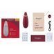 Вакуумний кліторальний стимулятор Womanizer Premium 2 - Bordeaux, функції Autopilot та Smart Silence