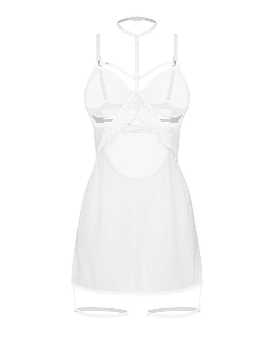 Бэби-долл Obsessive Arrowel White chemise  , S/M