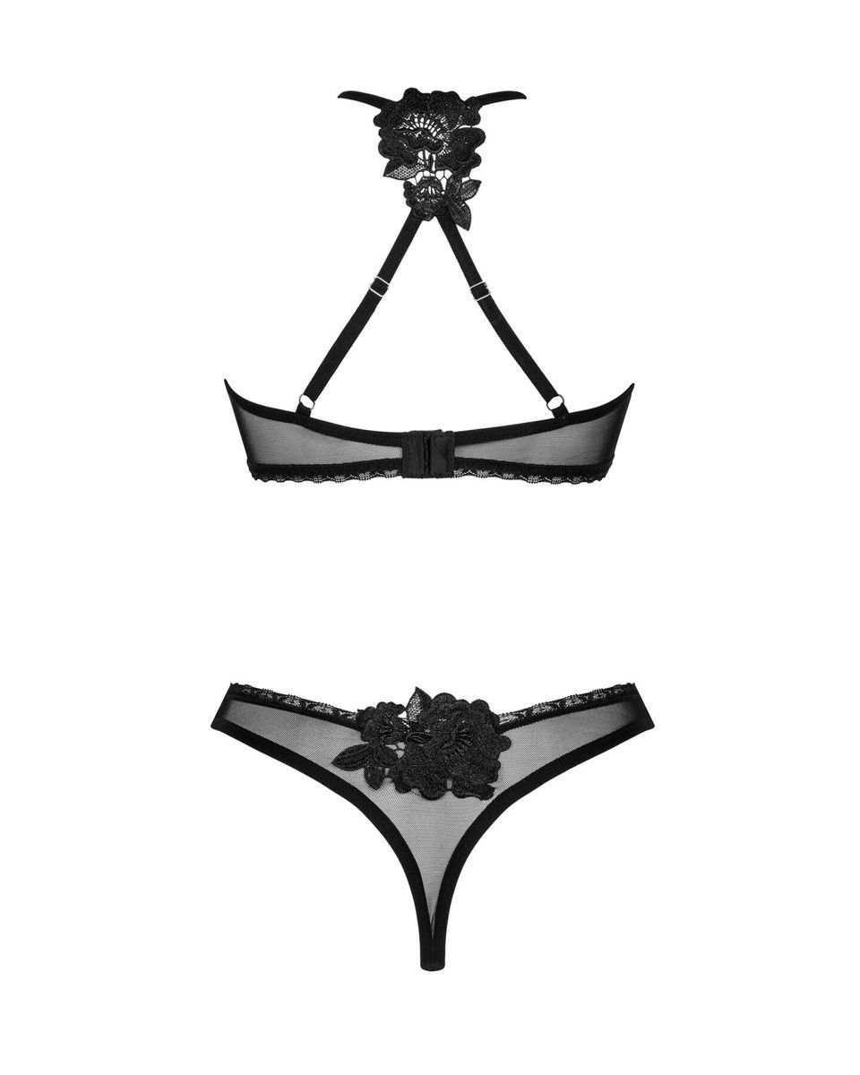 Комплект Obsessive Latinesa 2-pcs set, бюстгальтер и трусики, XS/S