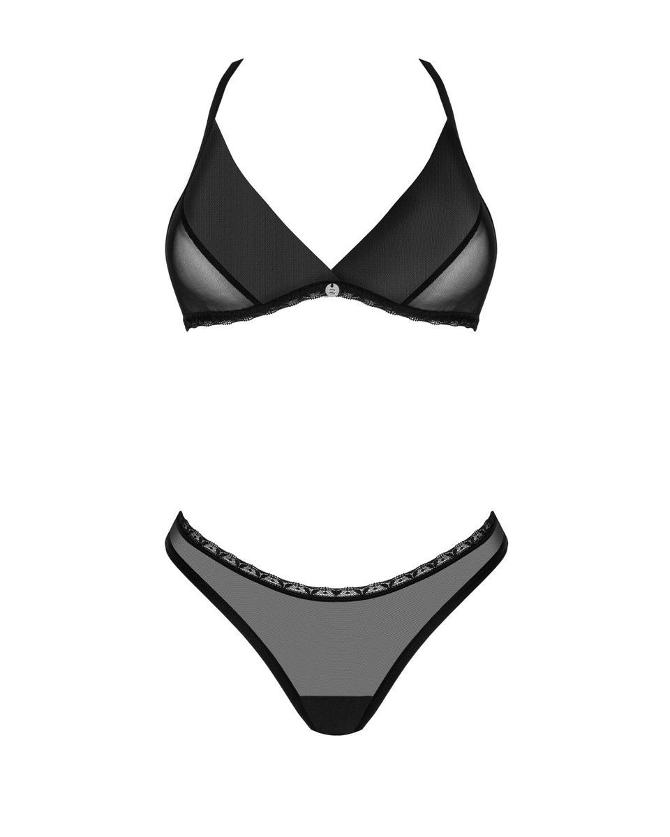Комплект Obsessive Latinesa 2-pcs set, бюстгальтер и трусики, XS/S