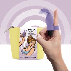 Вібратор на палець FeelzToys Magic Finger Vibrator, фіолетовий