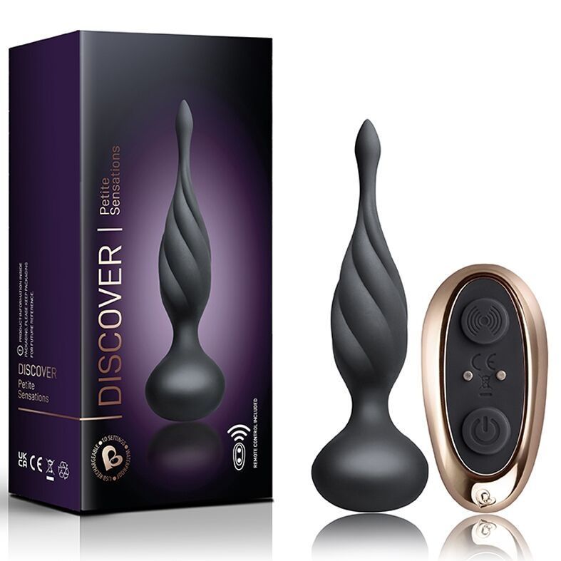 Анальна вібропробка Rocks Off Petite Sensations &ndash; Discover Black