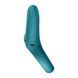 Эрекционное виброкольцо с двойной стимуляцией клитора Fun Factory NŌS CLASSIC Bottle Green, 2 мотора