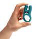 Эрекционное виброкольцо с двойной стимуляцией клитора Fun Factory NŌS CLASSIC Bottle Green, 2 мотора