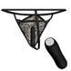 Трусики с вибропулей Baile Wild Butterfly Black
