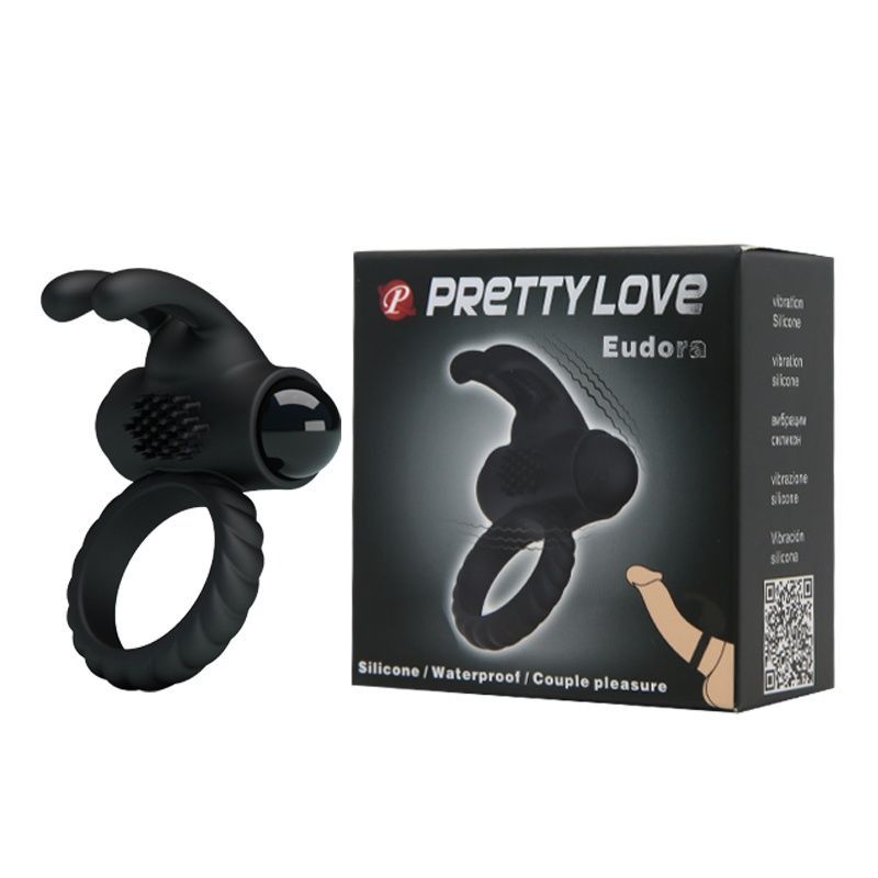 Ерекційне кільце Pretty Love Eudora Penis Ring Black