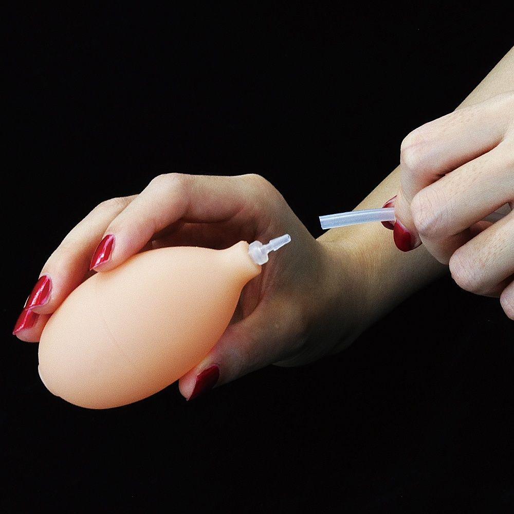 Фалоімітатор з імітацією еякуляції Soft Ejaculation Cock With Ball 8"