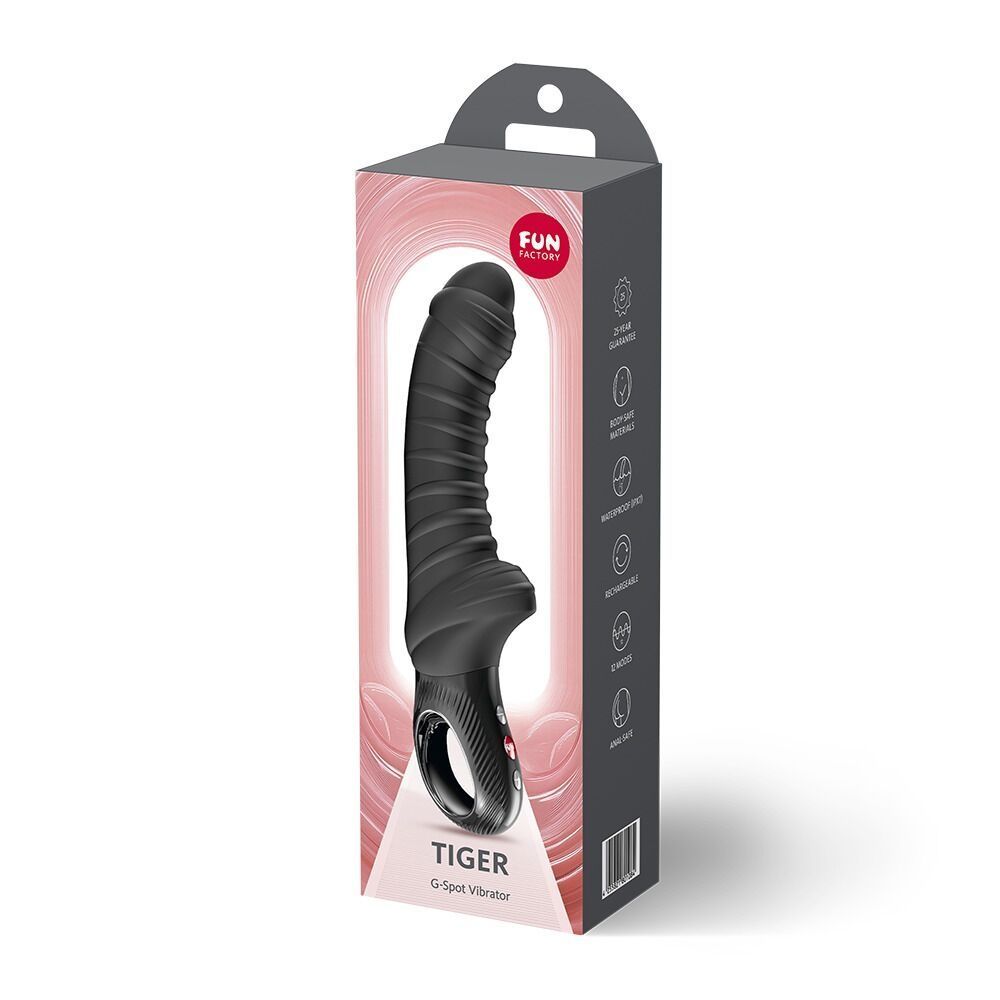 Вибратор для точки G Fun Factory TIGER Black