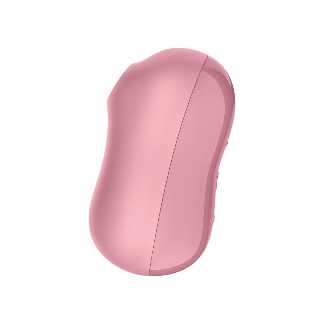 Вакуумный стимулятор с вибрацией Satisfyer Cotton Candy Light Red