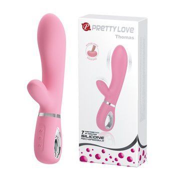 Вібратор-кролик Pretty Love Thomas Vibrator Magenta