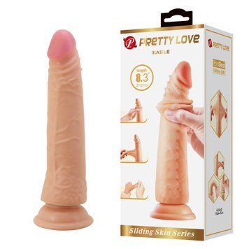 Фалоімітатор Pretty Love Kable Sliding Skin 8.3" Flesh