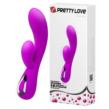 Вібратор-кролик Pretty Love Honey Vibrator Purple