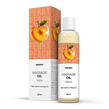 Масажна олія Satisfyer Massage Oil Peach, 250 мл
