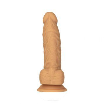 Фалоімітатор Naked Addiction - 8&Prime; Silicone Dual Density Dildo Vanilla, віброкуля в подарунок