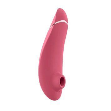 Вакуумний кліторальний стимулятор Womanizer Premium 2 - Raspberry, функції Autopilot та Smart Silence