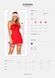 Сорочка Obsessive Kissmas chemise red , S/M