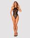 Бодистокинг с крупными ячейками и открытой спиной Obsessive B119 teddy S/M/L, халтер