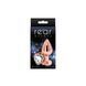 Анальная пробка NS Novelties Rear Assets - Rose Gold Heart - Medium - Clear