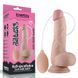 Фалоімітатор з імітацією еякуляції Soft Ejaculation Cock With Ball 8"