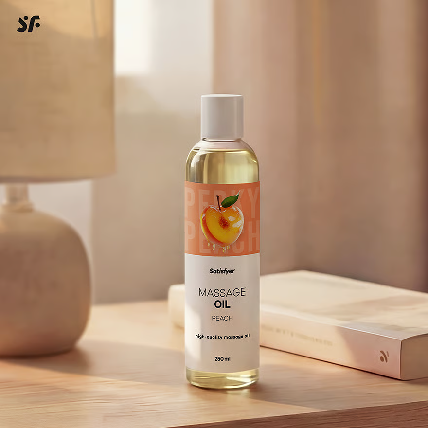Массажное масло Satisfyer Massage Oil Peach, 250 мл
