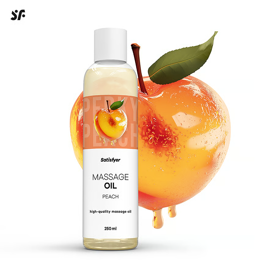 Массажное масло Satisfyer Massage Oil Peach, 250 мл